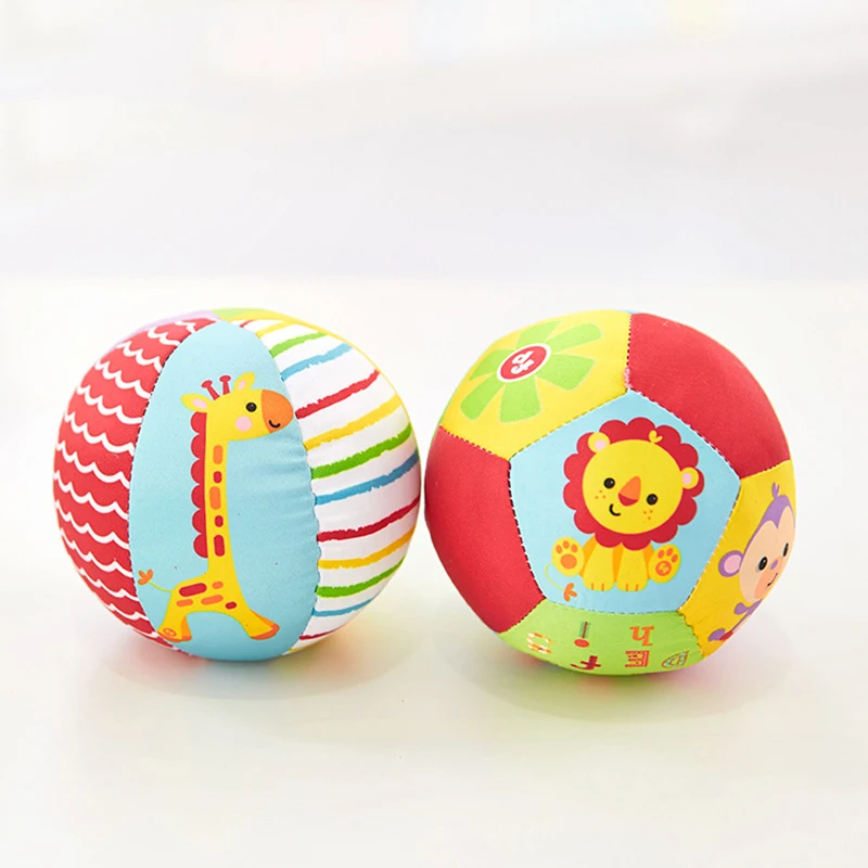 Baby toys soothe baby balls rattle comforter soft hand grasp ball educational sensory activity baby crawling 0 6 12 months