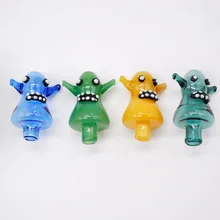 HORNET забавная стеклянная крышка карбюратора для тепловых кварцевых гвоздей Enail 52 мм Мини Стеклянная крышка карбюратора аксессуары для курительных труб