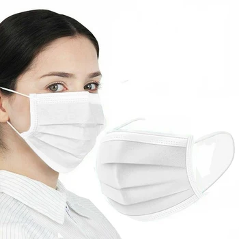 

Anti-Pollution 3 Layers Mask Dust Protection Masks Disposable Face Masks Elastic Ear Loop Disposable Dust Filter Safety Mask