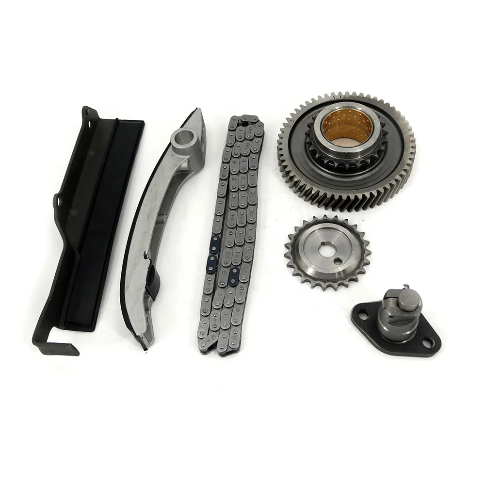 single 4M40 Auto Engine Parts Timing Chain Kit 6 piece sheet set for