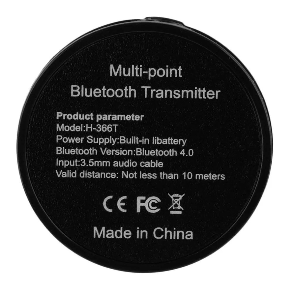 Беспроводной Bluetooth аудио передатчик стерео музыкальный адаптер для ТВ умный компьютер DVD MP3 Bluetooth 4,0 A2DP
