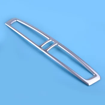 

DWCX Sliver Chrome Center Console Air Vent Outlet Decorative Cover Trim Fit for Ford Escape Kuga 2017 2018 Facelifted Models