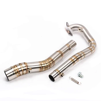 Motorcycle Exhaust Front Link Pipe For Yamaha Y15ZR Exciter150  Header Pipe