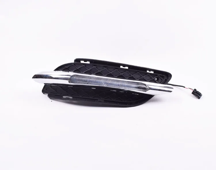 Автомобильный мигающий 1 комплект для Mercedes Benz B200 W246 B180 2011 светодиодный DRL дневные ходовые огни дневного света с указателем поворота