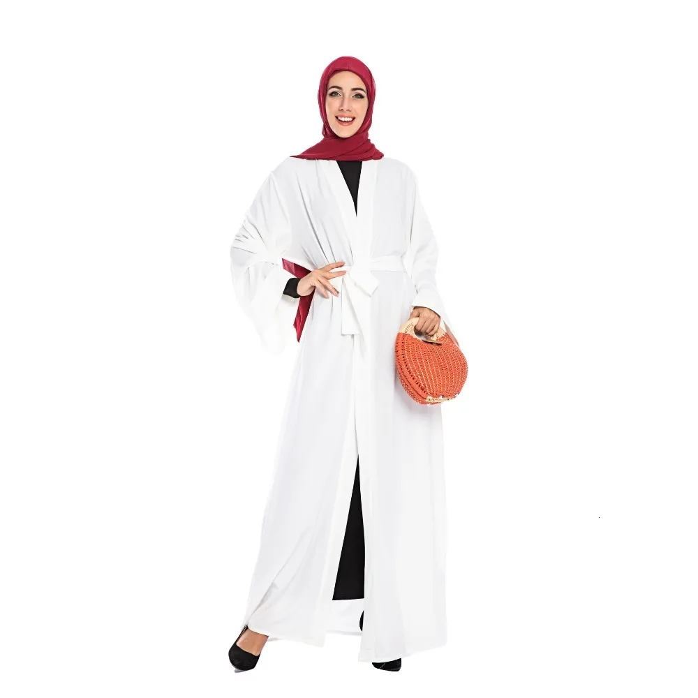 Элегантное мусульманское открытое Макси платье абайя кардиган кимоно для вечеринок длинный халат платья Jubah Ближний Восток ИД Рамадан Арабский исламский торговля
