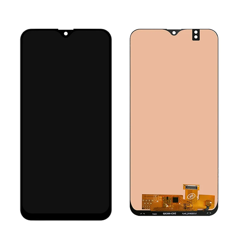 6,4 ''ЖК-дисплей для samsung A20 A205 SM-A205F A205FN ЖК-экран A205GN A205S A205YN ЖК-экран дигитайзер сборка - Цвет: Black No Frame
