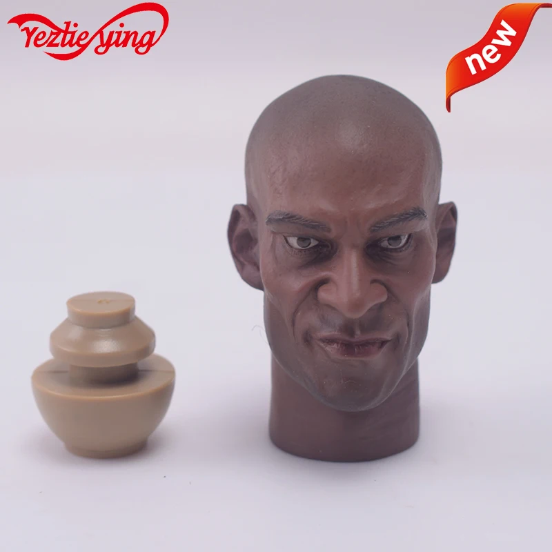 

Headplay 1/6 Male Head Sculpt C-0036 Enzo patnogon Male Head Sculpture Carving Model Fit 12" Action Figure Doll Body Toys