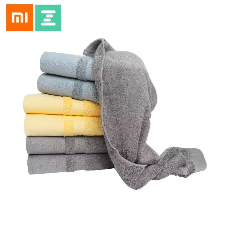 Полотенце Xiaomi BINSA египетское длинное штапельное Хлопковое полотенце/банное