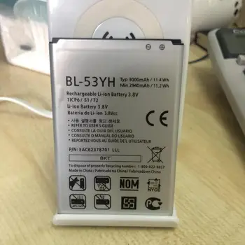 

BKT 10PCS New Original LG BL-53YH Battery for LG Optimus G3 D830 D850 D851 D855 LS990 VS985 F400 LG G3