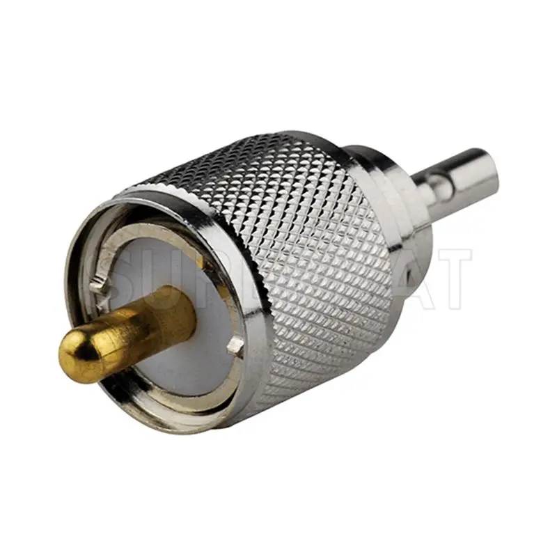 Superbat UHF PL 259 Plug прямой припой для кабеля RG316 RG174 RG178 RF коаксиальный разъем|Кабели