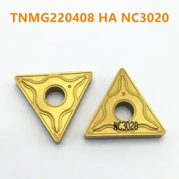

10PCS turning tool TNMG220408 HM NC3020 high quality carbide external turning tool CNC turning tool TNMG 220404 cutting tool