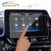 Voiture style 1 pièces GPS Navigation trempé écran protecteur couverture Film de protection pour Toyota C-HR CHR C HR 2016 2017 2018 2019