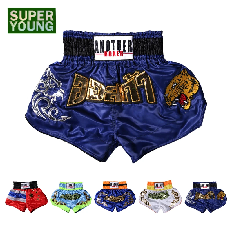 ANOTHERBOXER muay thai MMA shorts muay thai suit спортивные шорты для мужчин и детей боксерские боксёрские ММА шорты