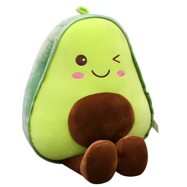 Escribir circuito Organo Peluches de frutas de aguacate para niños y niñas, 30-60cm, almohada de  juguete de aguacate, regalo de Navidad - AliExpress