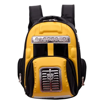 

NEW Transformers Waterproof nylon Orthopedic Children School Bags boys Cartoon Prints Kids School Backpacks Mochila