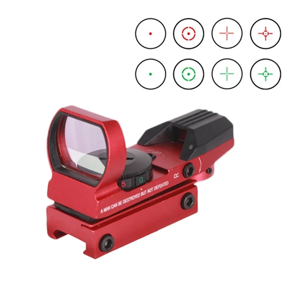 

20mm Rail Rifle Scope Hunting Optics Holographic Red Dot Sight Tactical Scopes Hunting Rail Rifle Scopes Red Dot