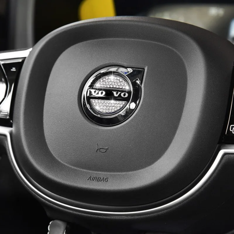 Подходит для рулевого колеса 18-S90XC90V90 с инкрустацией стразами стандарт VOLVO XC60 модифицированный стандарт рулевого колеса