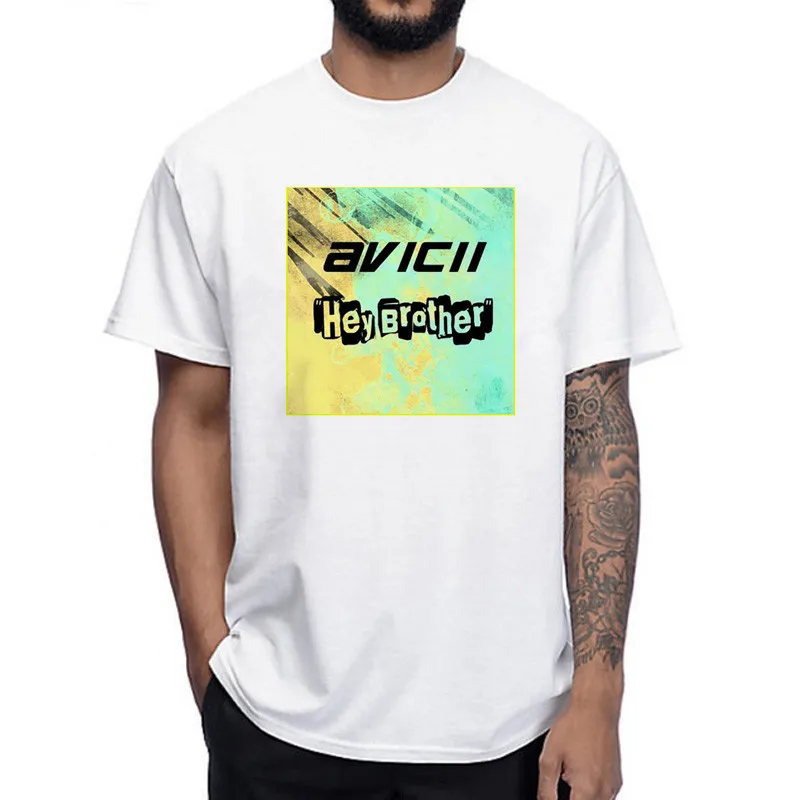 Новейшая модная футболка Dj Avicii, Мужская футболка с принтом Rip Avicii, модная футболка Фана, летние футболки с коротким рукавом для мужчин/wo мужчин