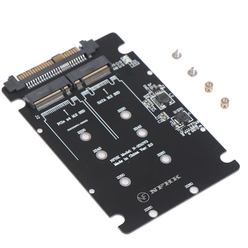 SATA M.2 SSD до 2 5 &quotSATA NVMe NGFF SFF-8639 адаптер конвертер | Компьютеры и офис