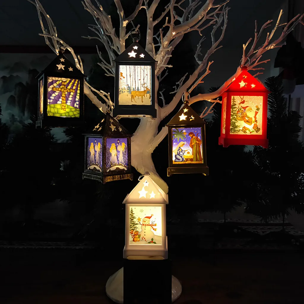 

2019 Merry Christmas Decorations Light Ornaments Craft Home Decor Hanging Pendant Decoration for Home