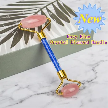 

Jade Roller Facial Face Natural Jade Massage Roller Quartz Scraper Jade Slimming Face Natural Wrinkle Removal Massage Tool New