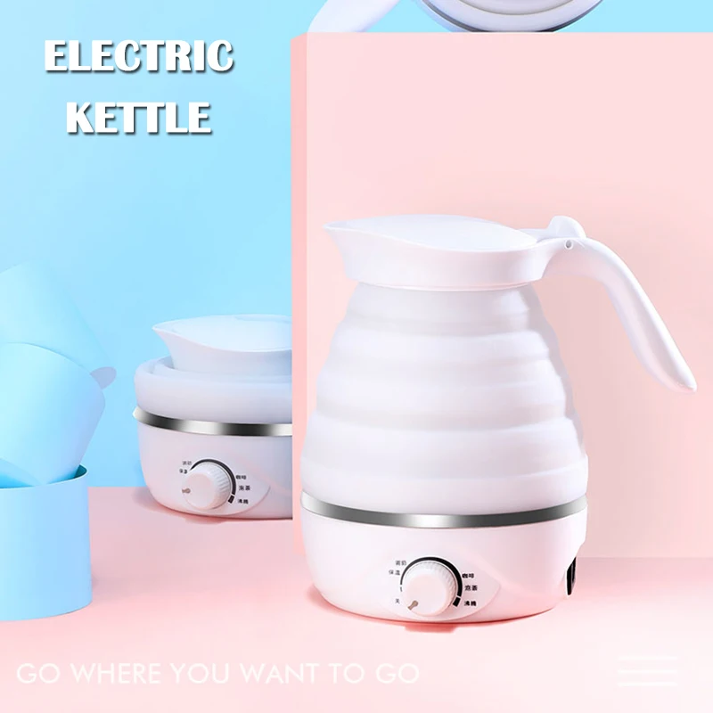 Foldable Electric Kettle 850W Collapsible Design Portable Lightweight for Travel VJ-Drop