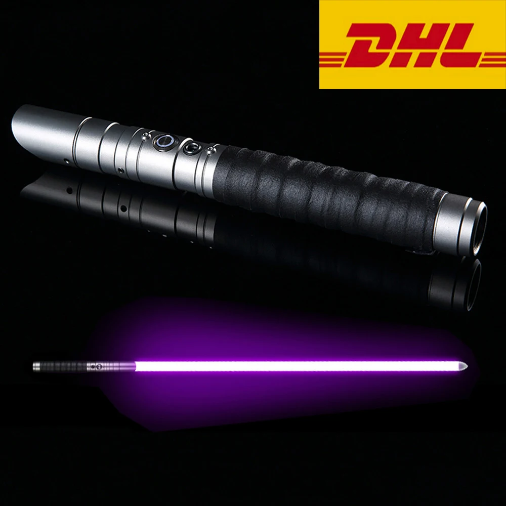 

Zqr Lightsaber Rgb Jedi Sith Light Saber Force Fx Lighting Heavy Dueling Color Changing Sound Foc Lock Up Metal Handle