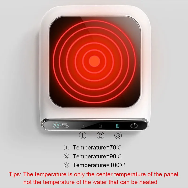 5V Cup Smart USB Heated Mug Coaster Cup Heater Taza Calienta Agua Thermostatic Mat Pad Oficina Hot Milk Coffee Warmer Pad