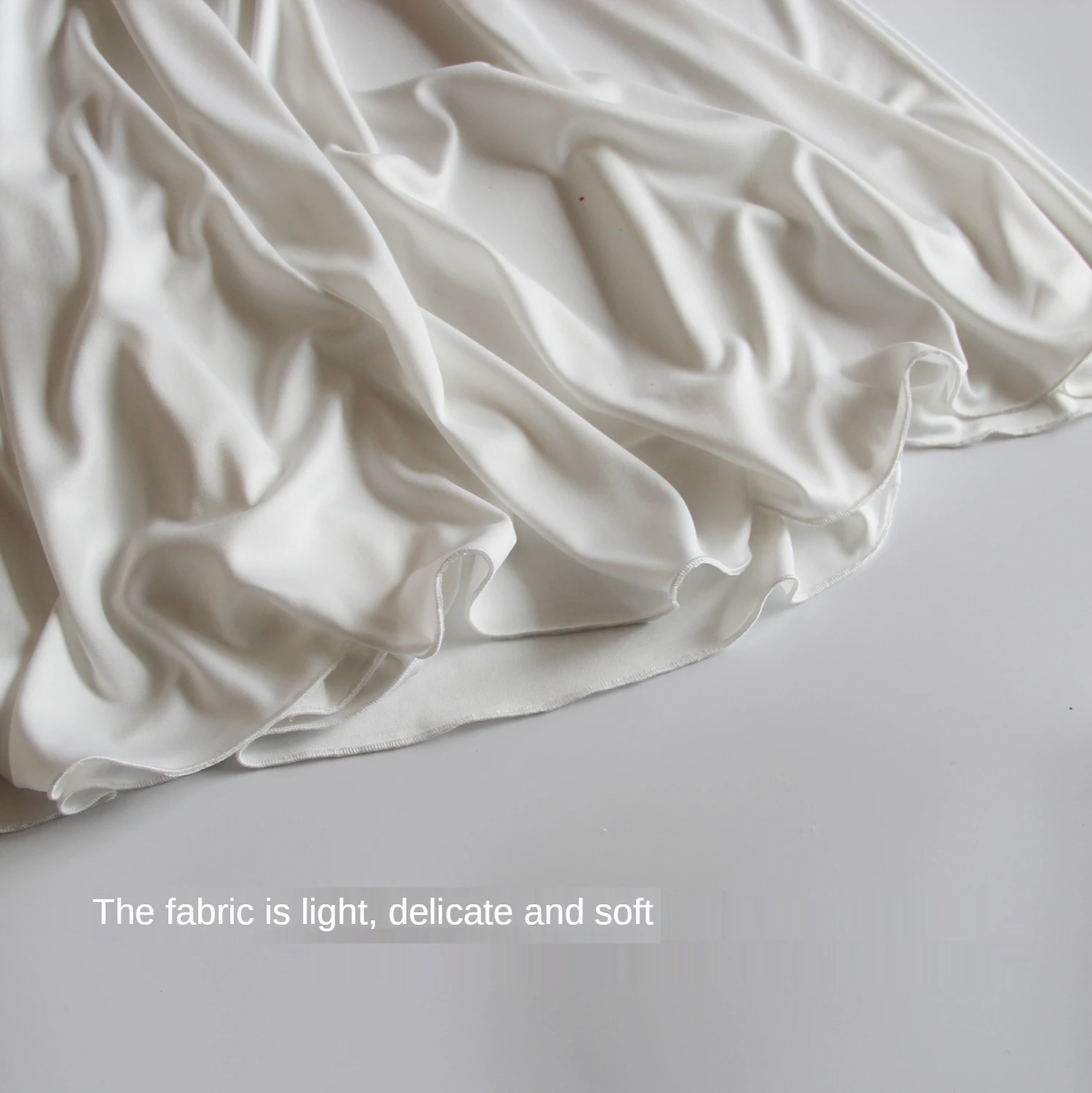 Hanfu long petticoat underskirt women plus size inner base skirt milk silk safety skirt summer half slip dress A line 3m big hem