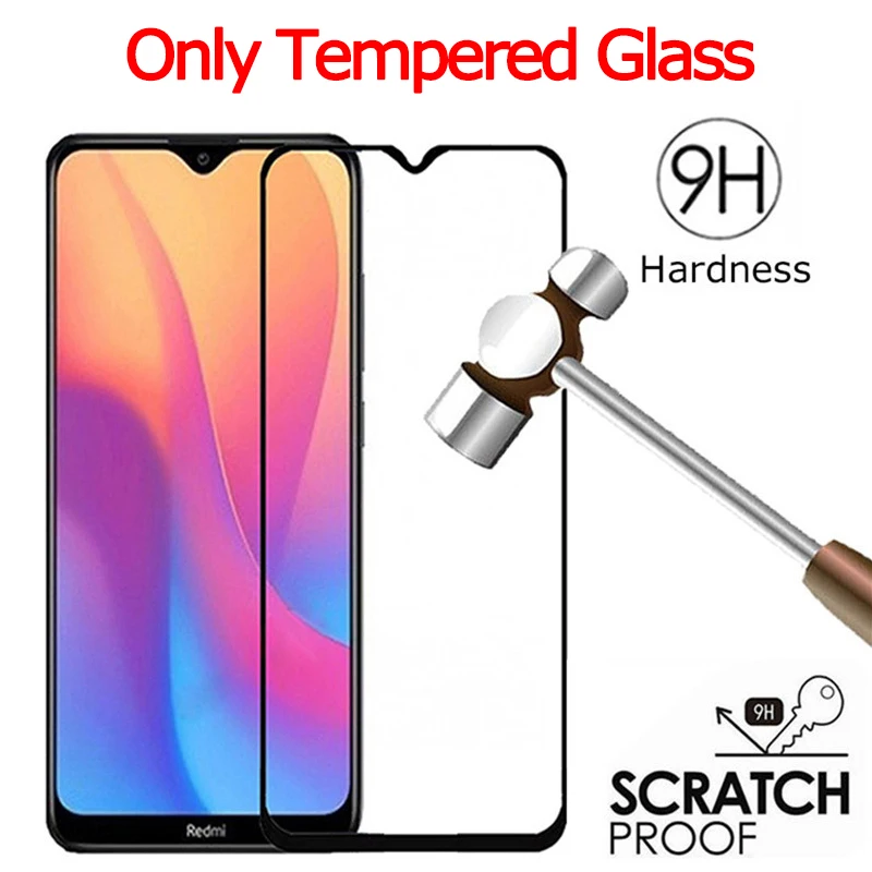 Only Glass ТПУ чехол+ стекло Redmi-8 A TPU Case Redmi 8 A case мягкий прозрачный силиконовый чехол на Xiomi Redmi 8A чехлы ксиоми редми 8а чехол сяоми редми8 glass редми-8 а стекло на редми 8 защитное стекло Xiaomi Redmi 8 case - Цвет: Only Glass