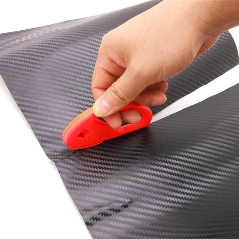 4pcs/lot Car Wrapping Film Tool Felt Squeegee Scraper Snitty Cutter Knife Car Decal Wall Sticker Window Tint Film Tools
