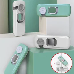 Serrure de porte d'armoire de maison 2 pièces, protecteur de sécurité pour bébé, serrure de sécurité à usages multiples pour enfants, empêche les bébés d'ouvrir la porte à volonté 