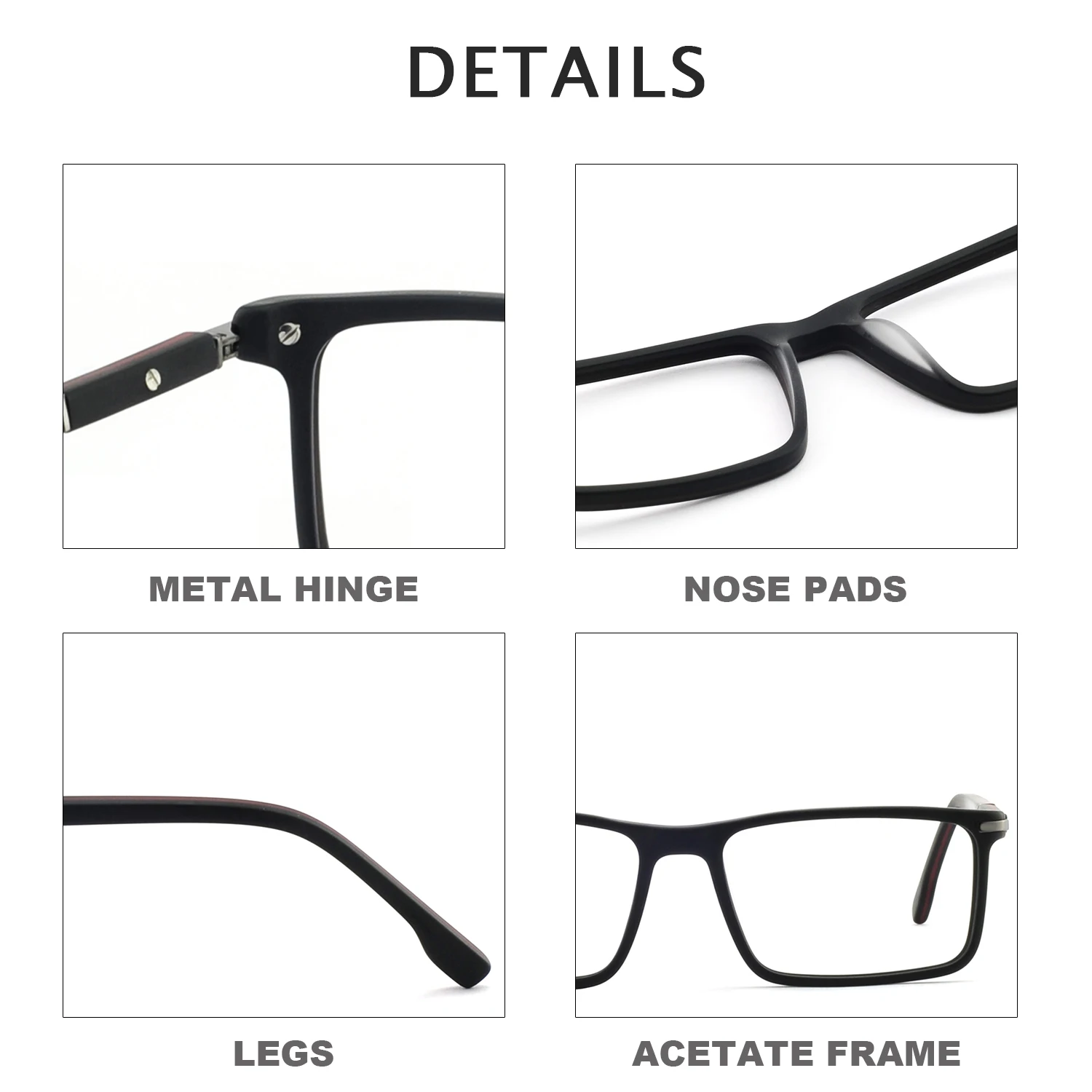 OCCI CHIARI анти синий светильник очки для мужчин компьютерные оптические Gafas черные