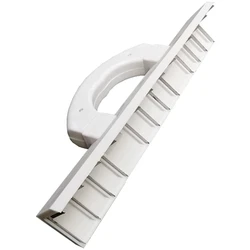 Prático raspador de plano de raspagem de canto interno de massa de vidraceiro com punho ergonômico serradeira ferramenta de reboco de pedreiro