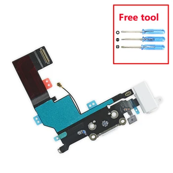 

KiKiss Charging Port Flex Cable For iPhone SE USB Dock Connector Charger Headphone Audio Jack Mobile Phone Replacement Parts