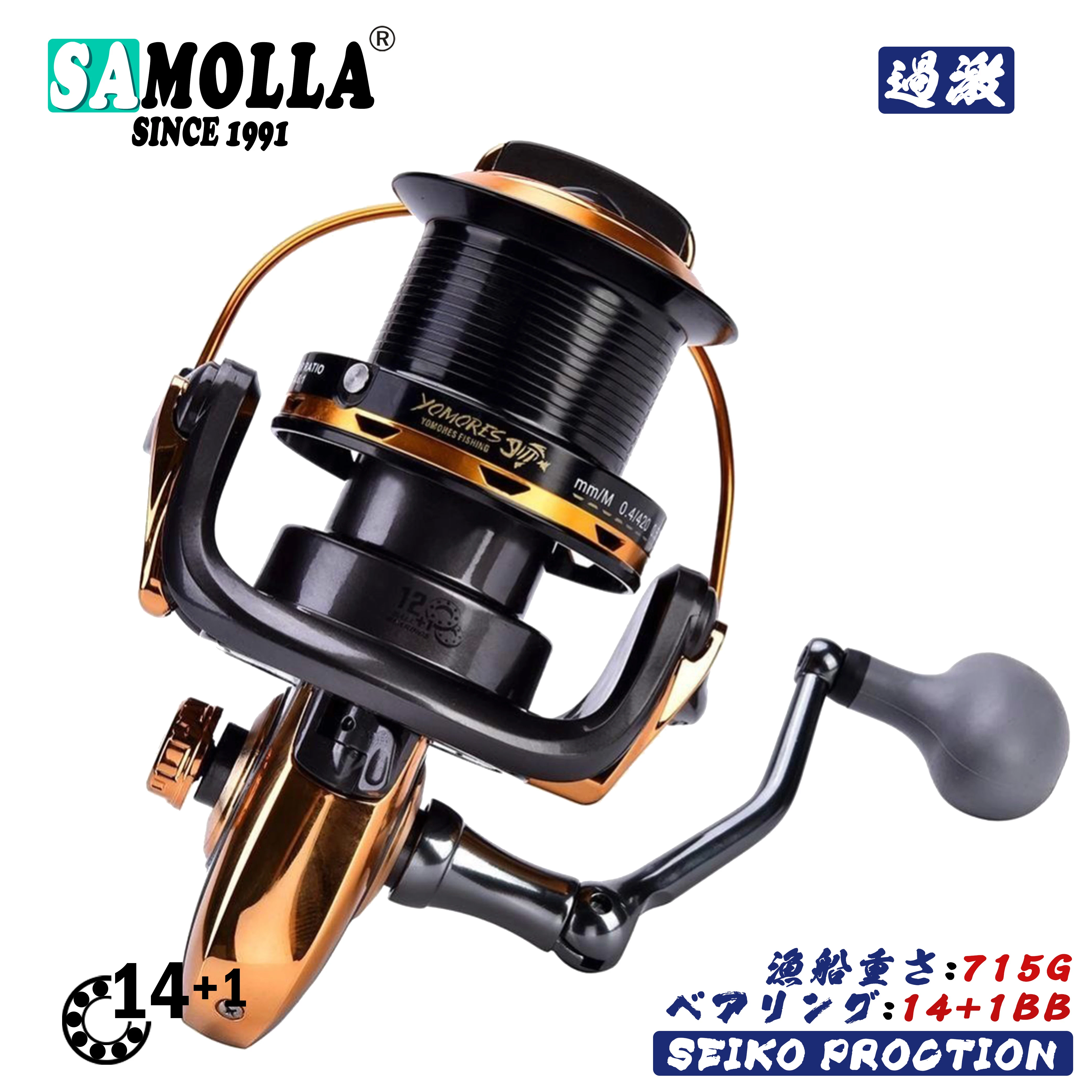 全金属製のスピニングリール12 1bb 塩水サーフ用 海での磯釣り用 新しい Fishing Reels Aliexpress
