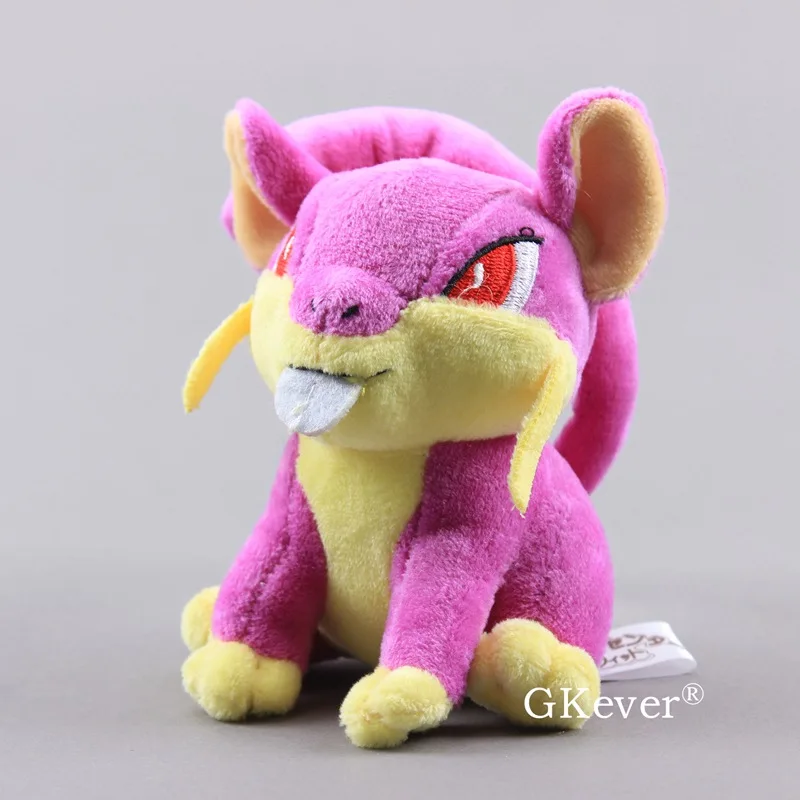 5 шт./компл. аниме серия Пикачу милые Rattata Мягкие плюшевые игрушки куклы для детей Рождественский подарок на день рождения
