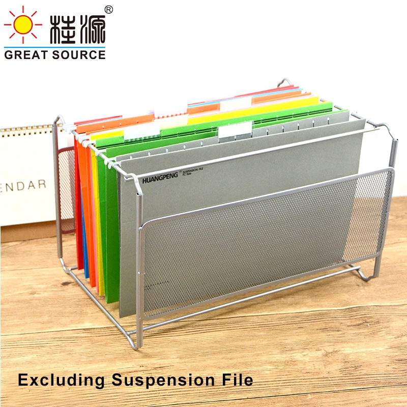 Makeasy F/C 서스펜션 폴더 홀더 금속 메쉬 홀더 사무용품(W39*D28.5*H24.5cm)