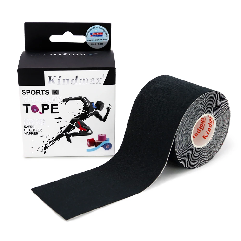 Sports Tape Kinesiology Tape Knee Pad 5cm*5m Cotton Kinesiology Tape Knee Pads for Sport Fitness Elastic Athletic Bandage for Muscle