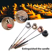 Difusor de vela, herramientas de boda, Hotel, hogar, forma de campana, amortiguador para velas, accesorios de banquete