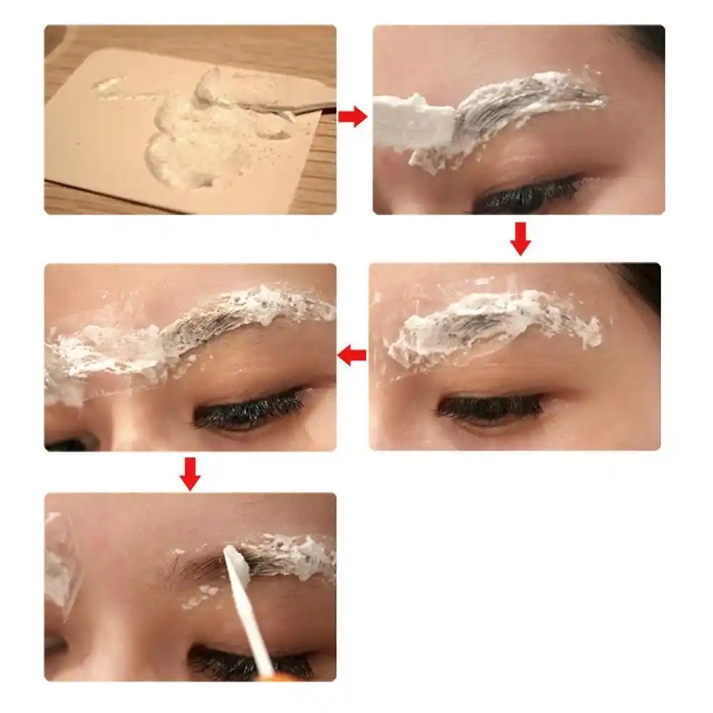 Eye Brow Cream Lighten Dark Hair Women Mustache Remove Eye Brow