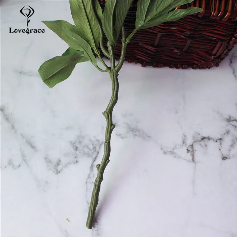 Lovegrace букет невесты искусственный шёлковый Пион цветок DIY украшения дома вечерние стол центр декоративный цветок композиция