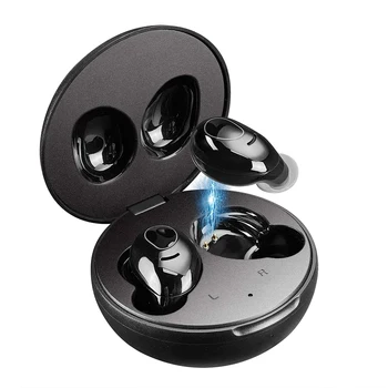 

Wireless Earbuds Bluetooth 5.0 TWS Wireless Charging Case and Mic Headset Easy-Pair IPX5 Waterproof Mini Touch Control Earphones