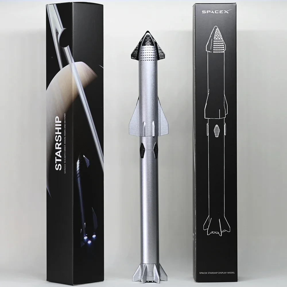 即時 完売 激レア SPACEX STARSHIP CHROME MODEL