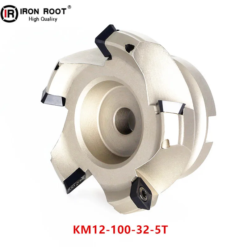 Фрезерные инструменты с ЧПУ KM12-100-32-5T фрезерный многогранный резец