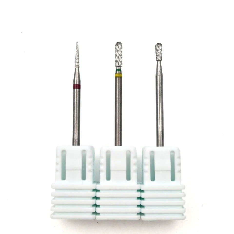 Description Picture 5 of itemHYTOOS 1PCS Tungsten Carbide Burr Nail Drill Bit 3/32" Bits For Manicure Drill Accessories Milling Cutter Nail Art Tools