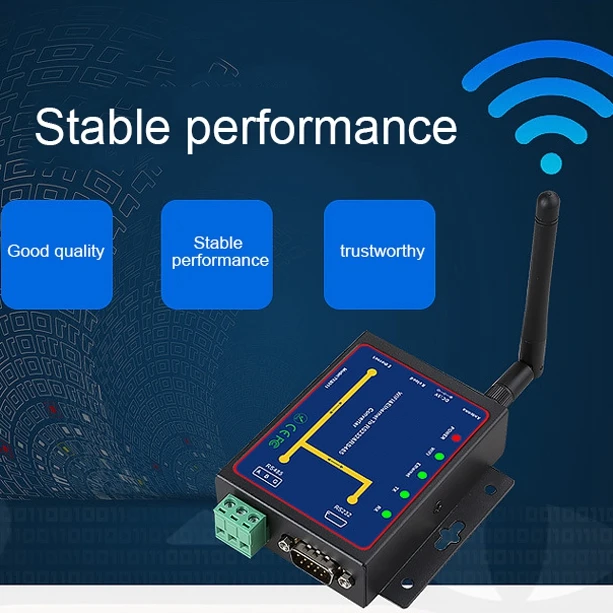  Rs232 Rs485 To Wifi Converter Serial To Ethernet Interface Module Support Tcp/Udp/Ip P2P-Hot