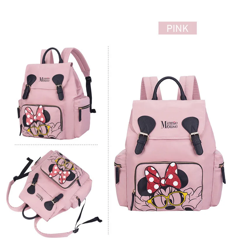 Disney Mickey Baby сумка для подгузников, мам подгузник для беременных сумка для коляски Большая вместительная многофункциональная сумка для мам Детский рюкзак