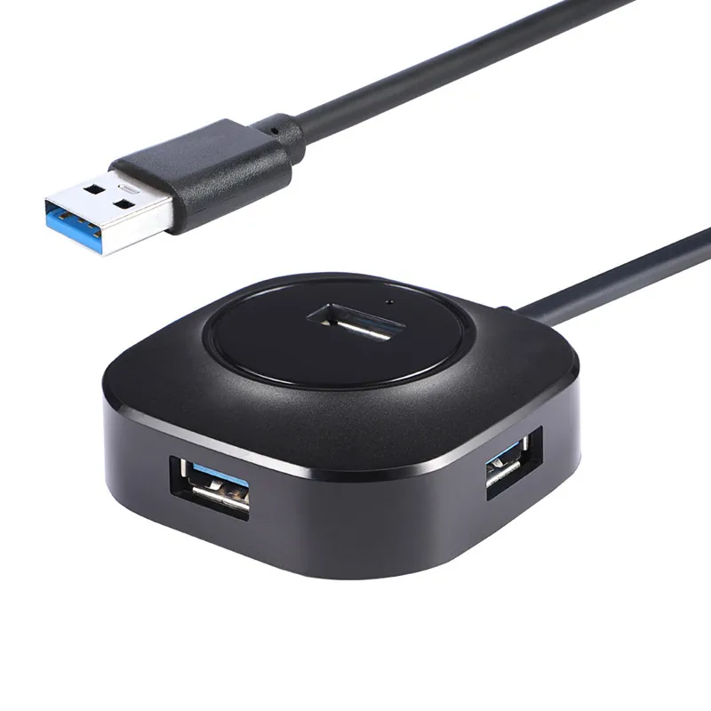 USB разветвитель 4 порта 3 0 дюйма с интерфейсом питания|USB-хабы| |
