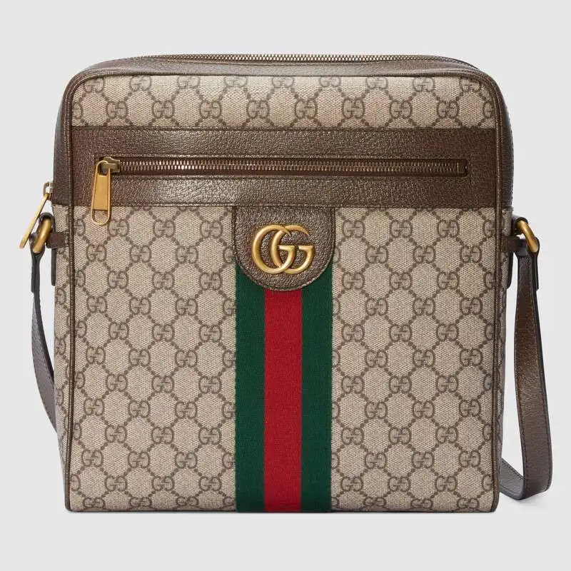 547934 96IWT 8745 Мужская сумка-мессенджер унисекс Gucci Ophidia GG, мужская сумка-мессенджер на плечо, Повседневная Деловая 547926, 96IWT 8745 - Цвет: 547934 96IWT 8745